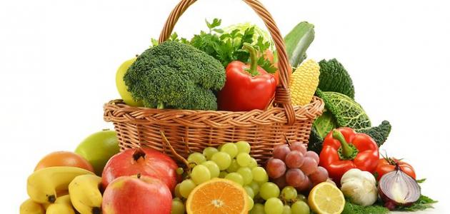 فوائد اكل الفواكه و الخضروات